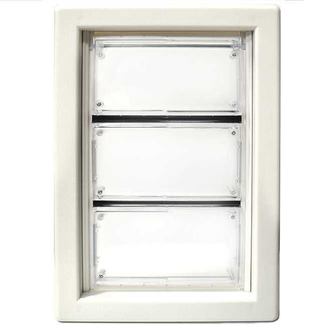Ideal (Perfect Pet by Ideal) Plastic "Air Seal" "Ultra-Flex" Pet Door
