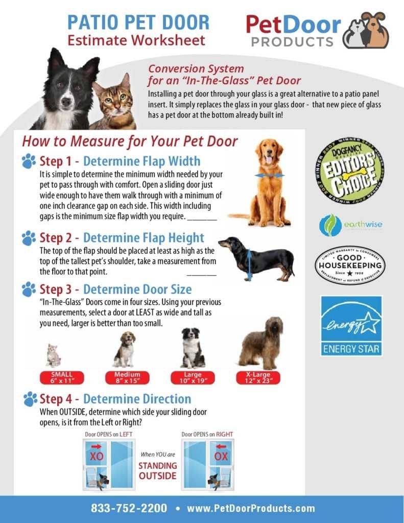 Pet Door Products - "In The Glass"