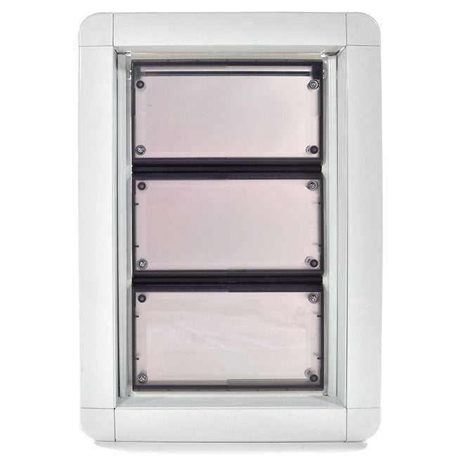 Ideal Aluminum Premium "Draft Stopper" Dog Door