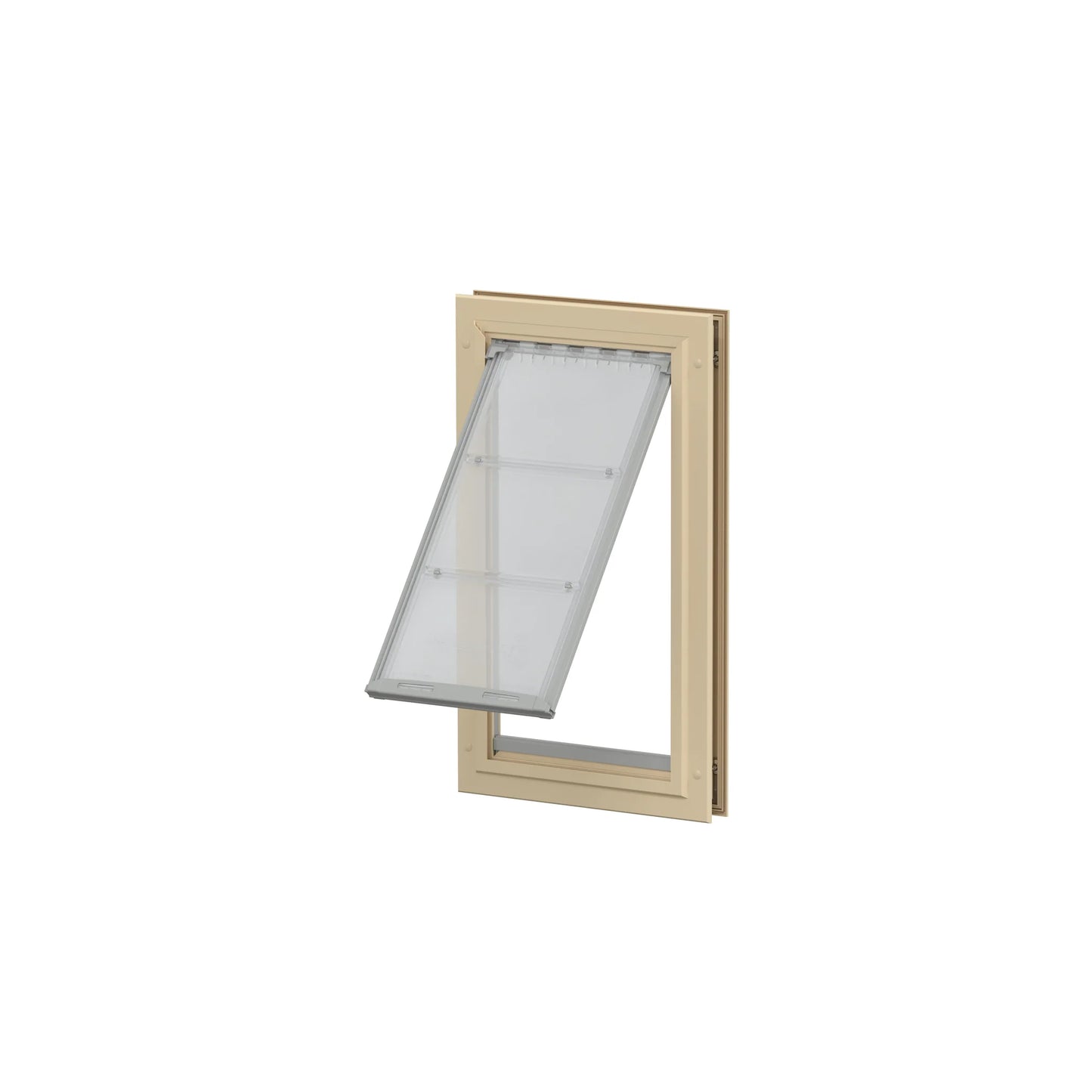 Endura Flap E2 Single Flap Pet Door for Thin Doors