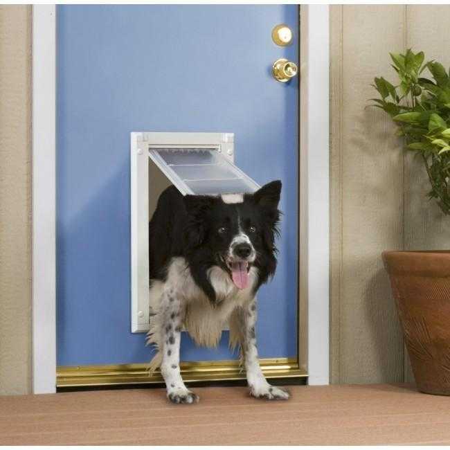 Endura Flap E2 Single Flap Pet Door for Thin Doors