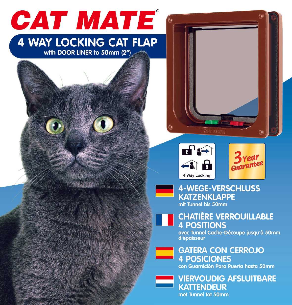 Cat Mate 234 and 235 Manual Cat Flaps