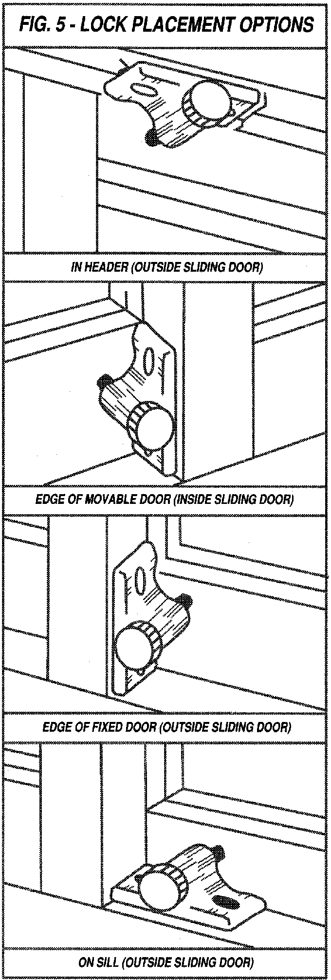 Ideal "Fast Fit" Patio Pet Door