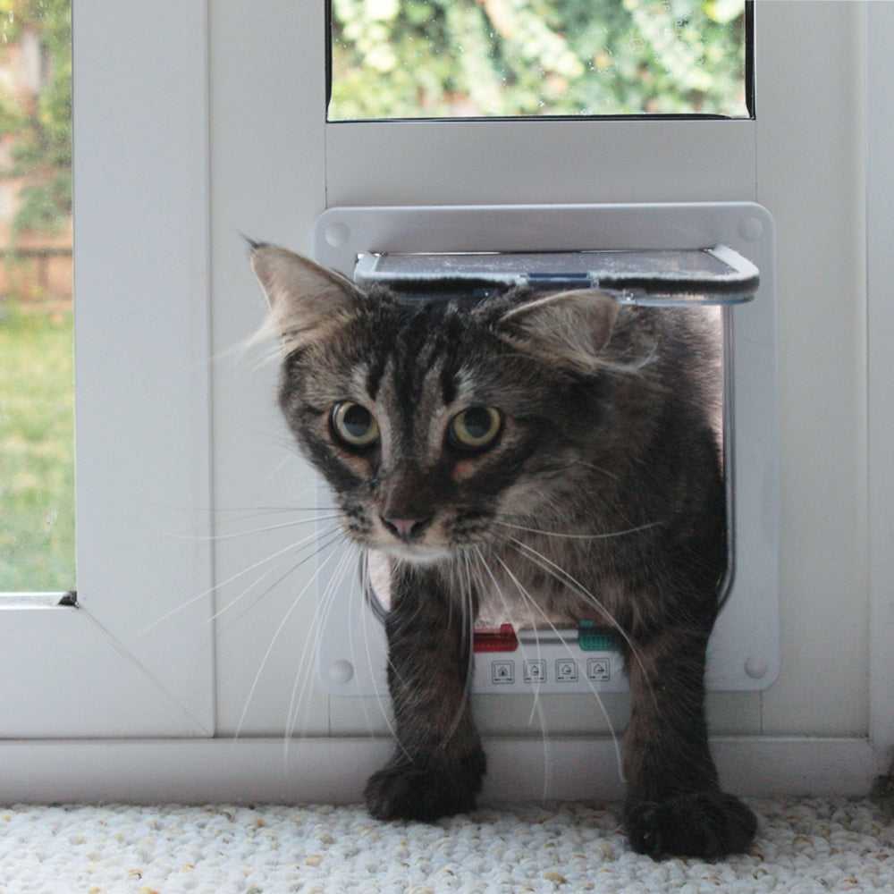 Whiskers & Windows Cat Door For Sliding Glass Door