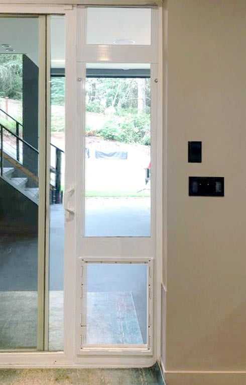 Ideal Custom Height Fast Fit Patio Pet Door Insert