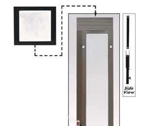 White Ideal Fast Fit Height Extension Panel