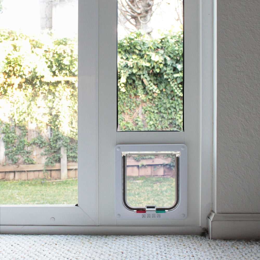 Whiskers & Windows Cat Door For Sliding Glass Door